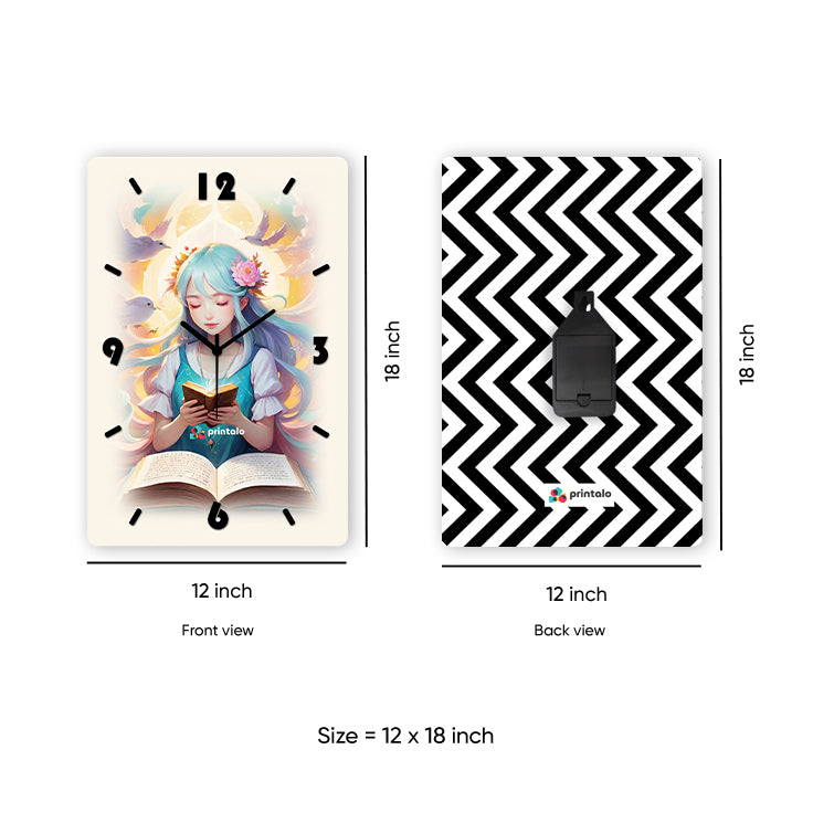 Literary Dreams Wall Clock Face