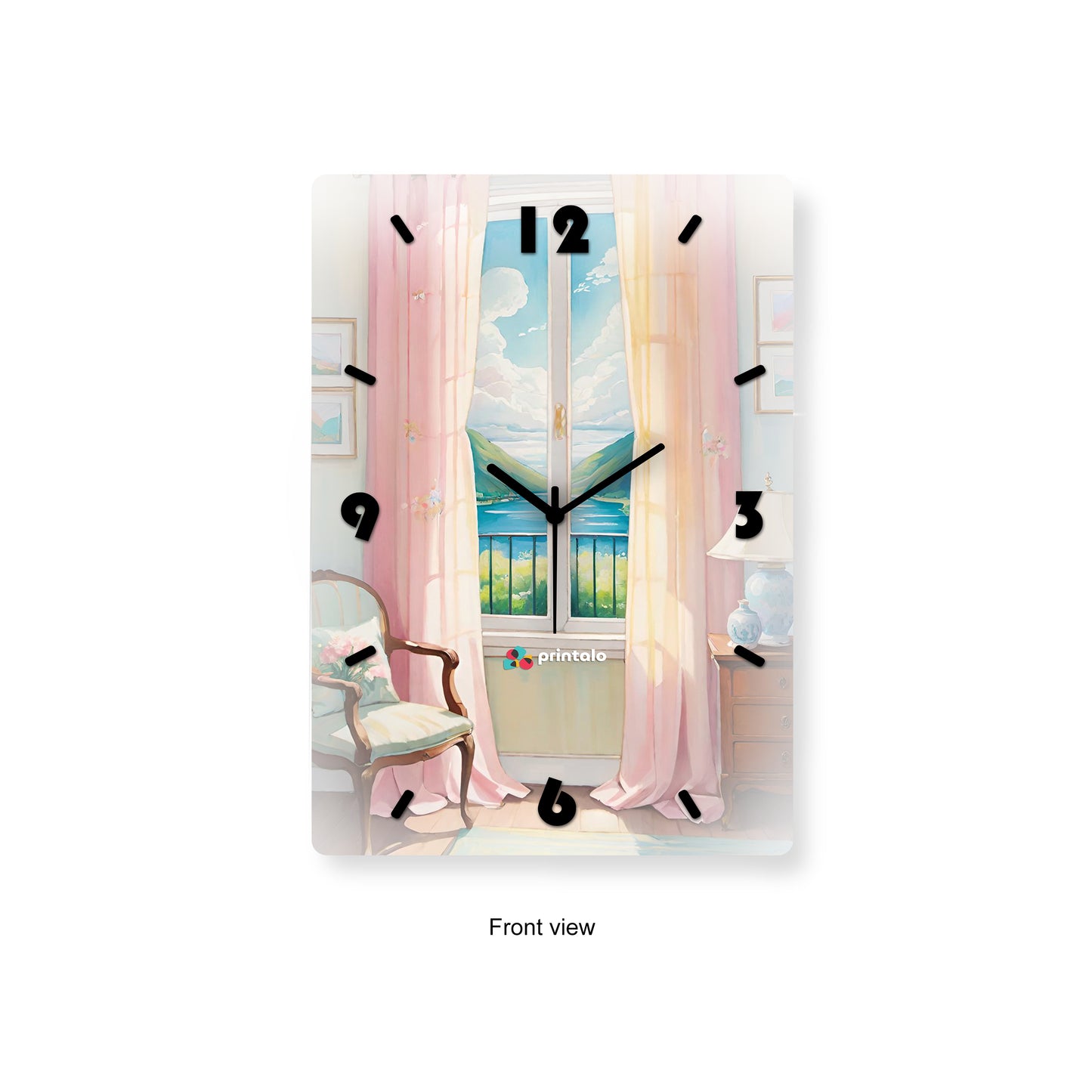 Sunlit Solace Wall Clock