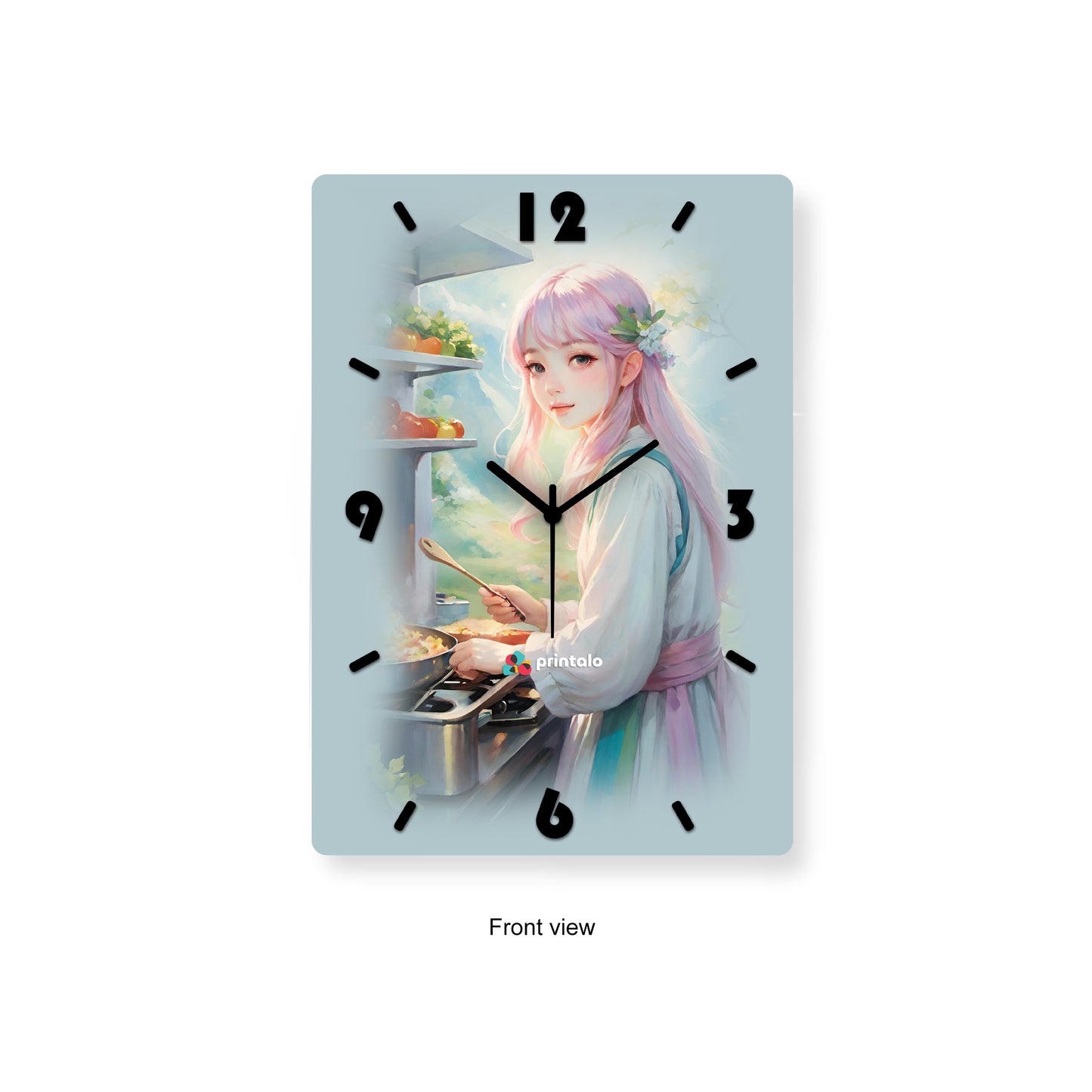 Window Café Moments Wall Clock