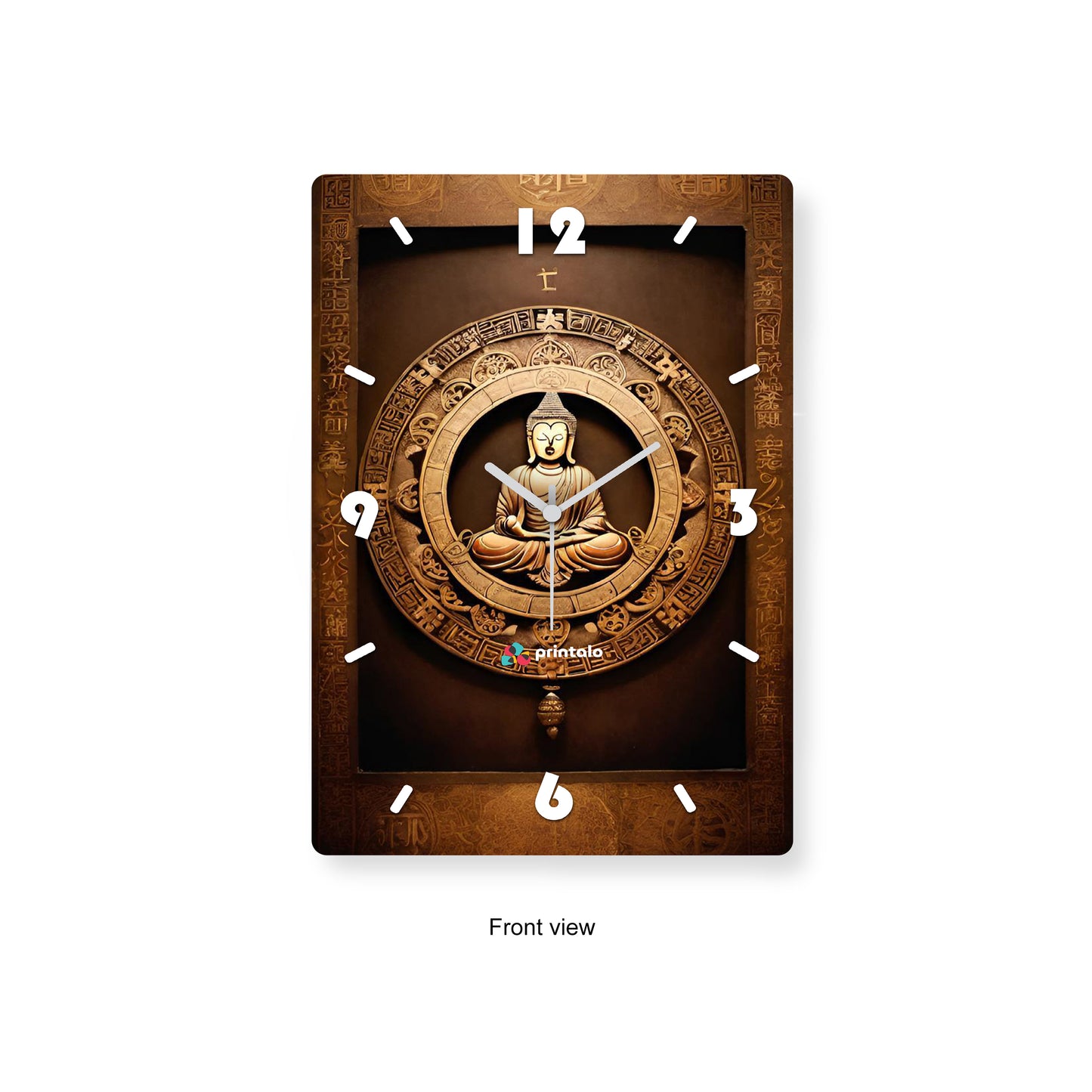Designer Buddha Wall Clock