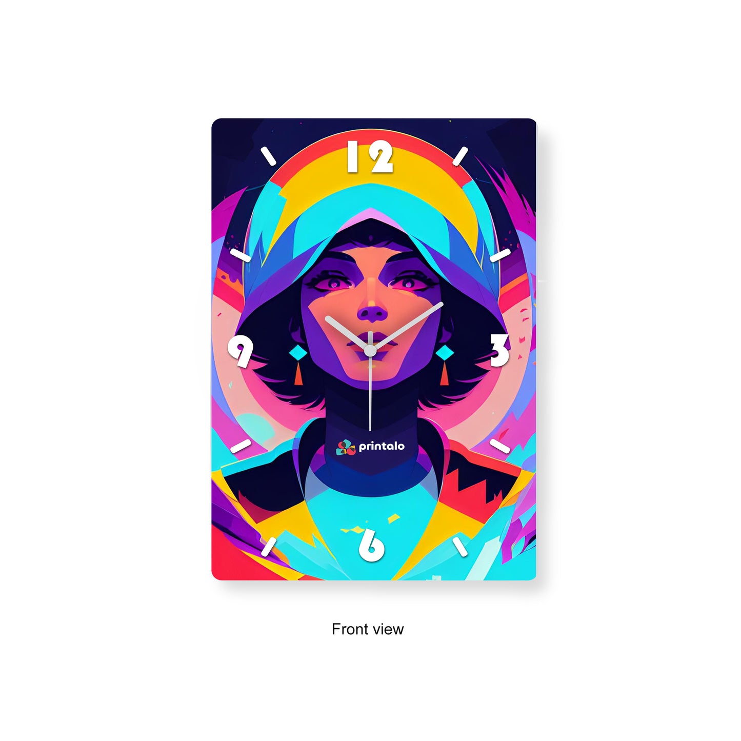 Fearless Gaze Wall Clock
