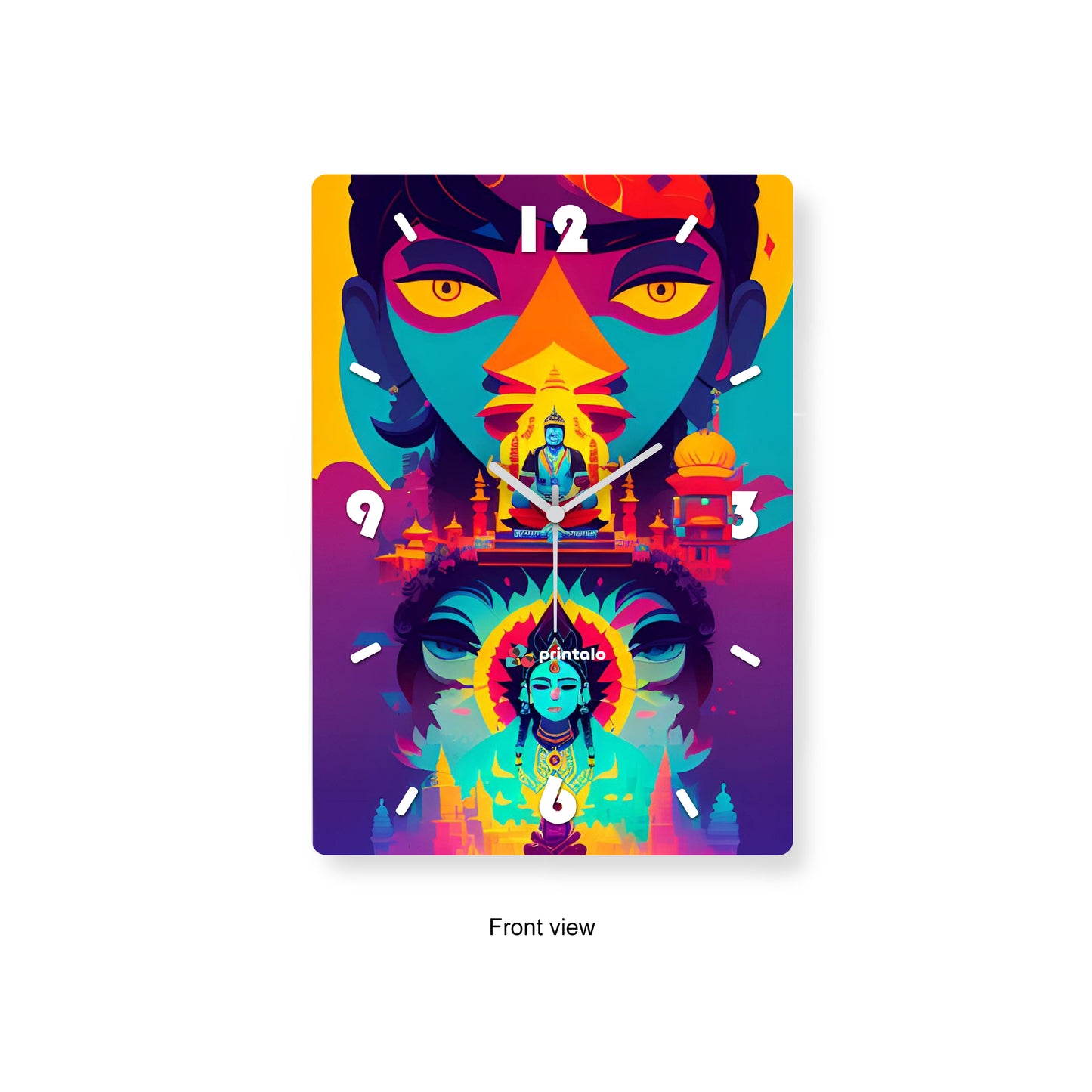 Divine Strength Wall Clock