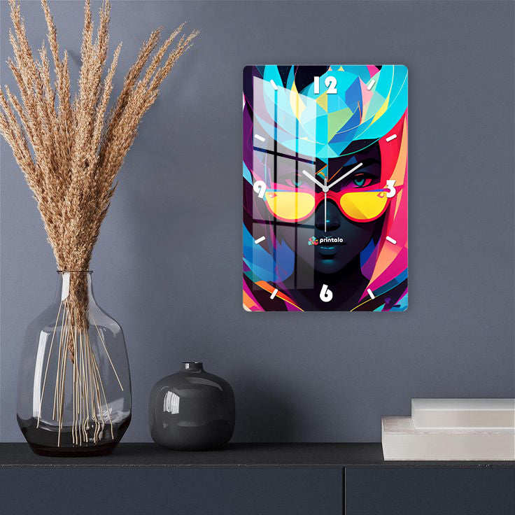 Untamed Queen Wall Clock