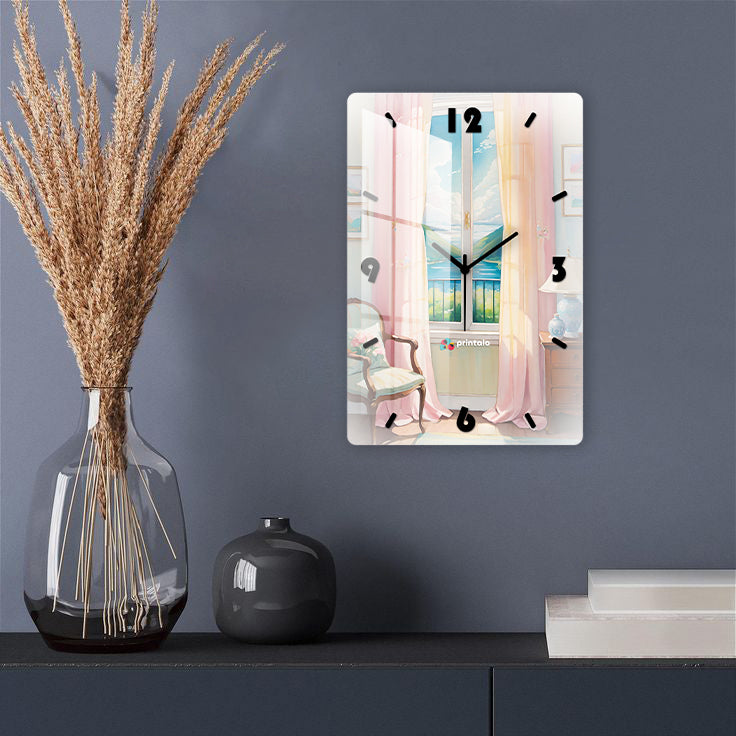 Sunlit Solace Wall Clock