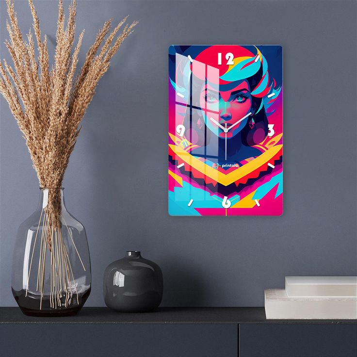 Cosmic Queen Wall Clock