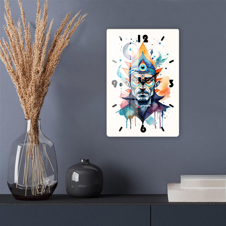 Aura of a King Wall Clock