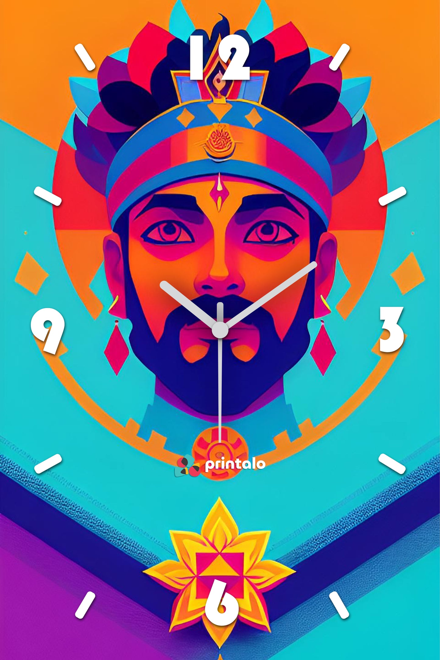 Mighty King Wall Clock