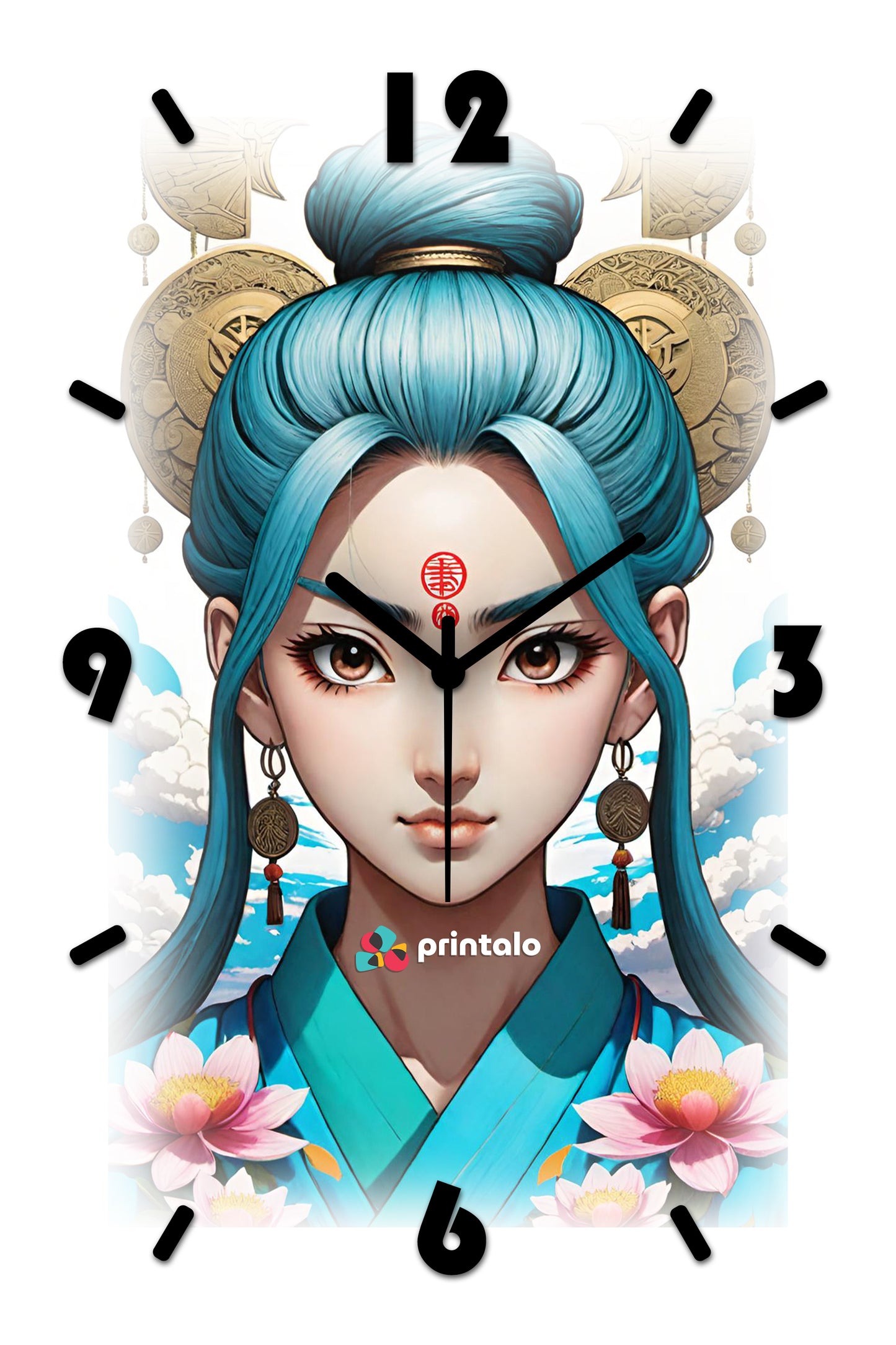 Electric Avatar Wall Clock