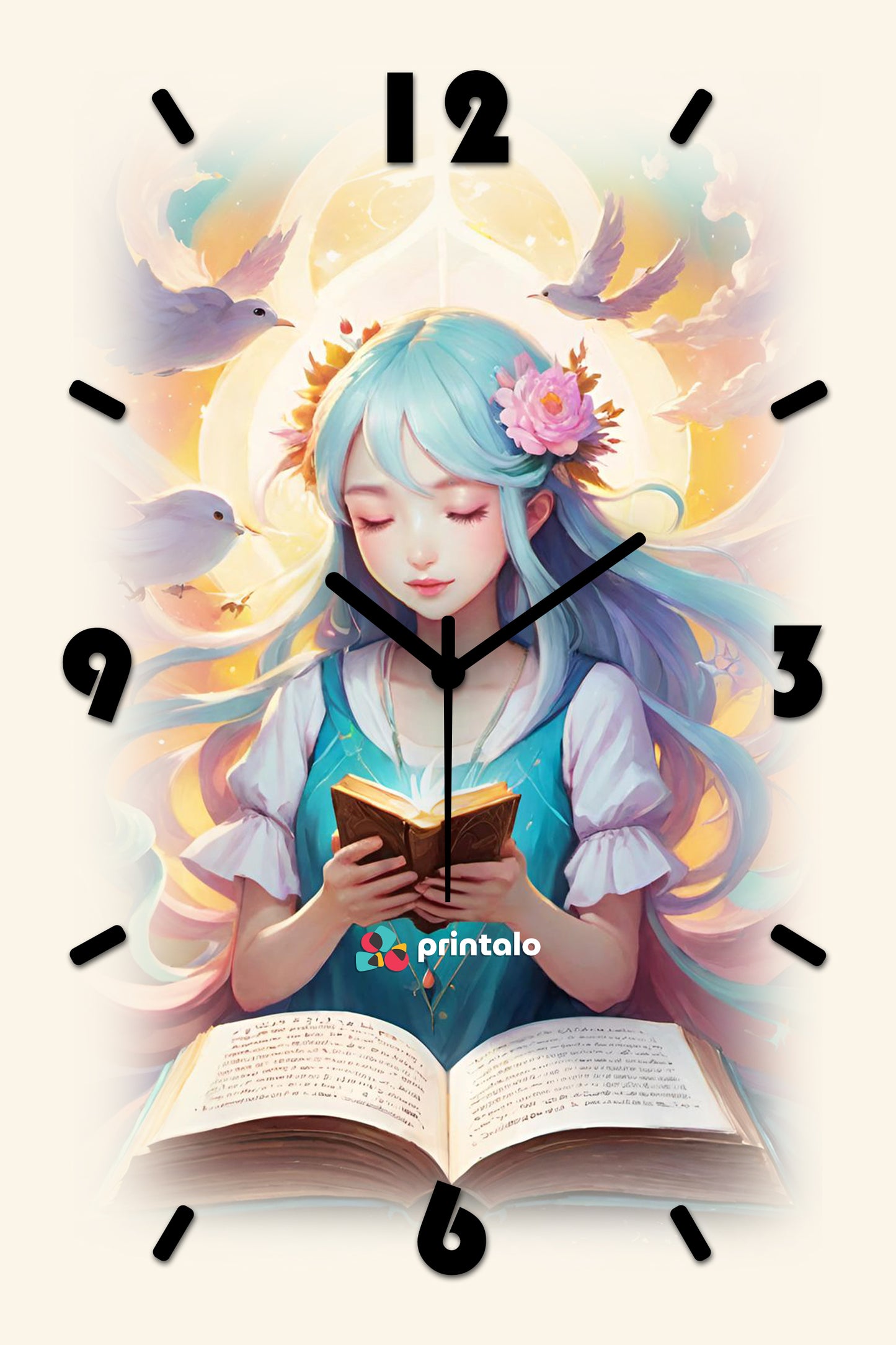 Literary Dreams Wall Clock Face