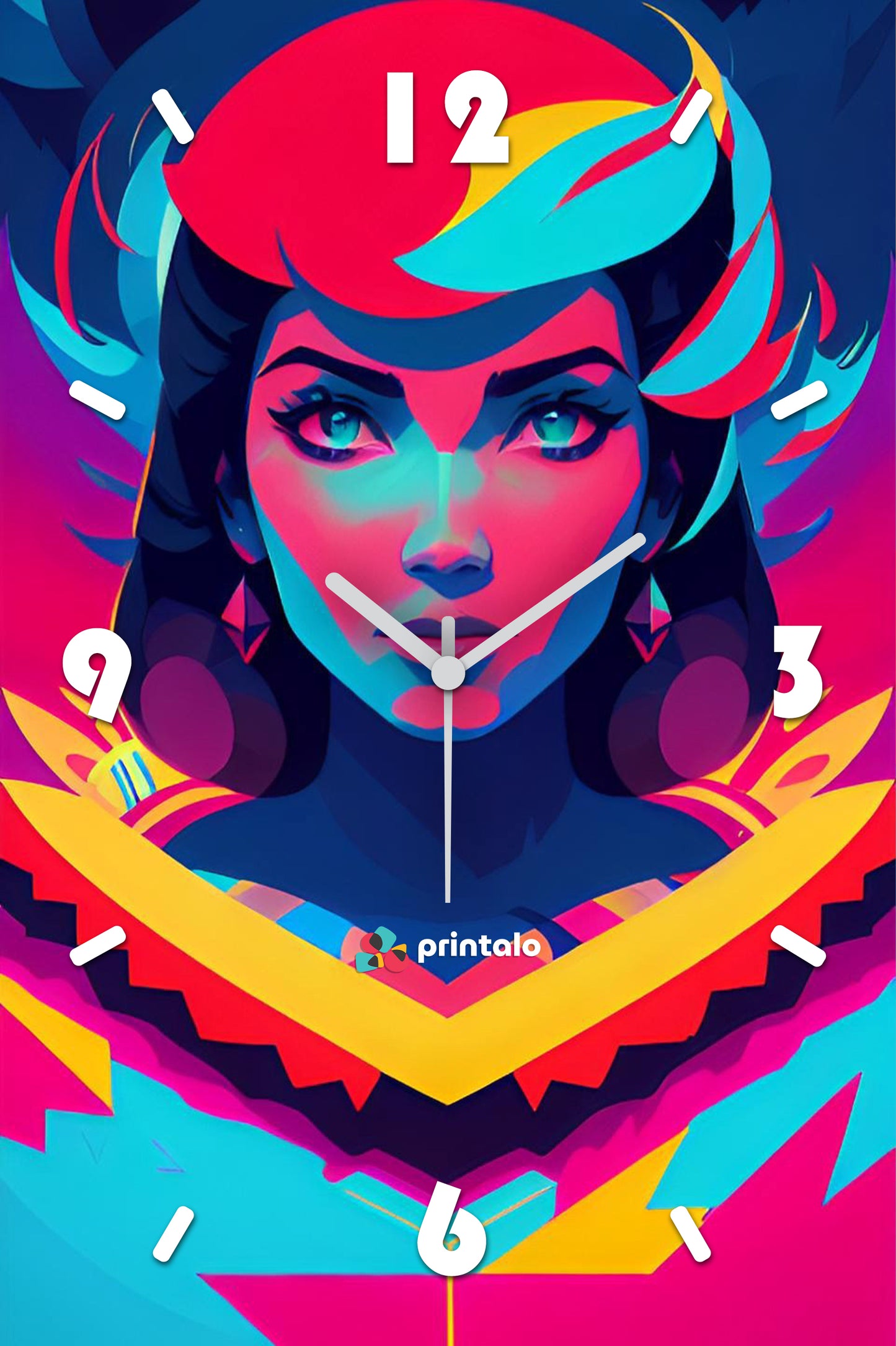 Cosmic Queen Wall Clock