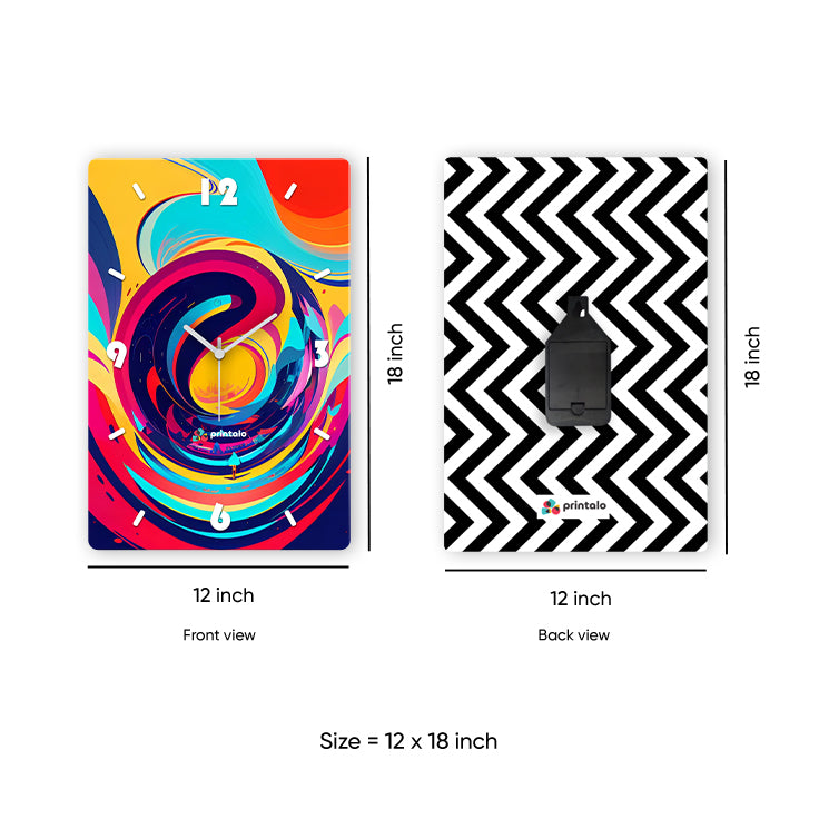Liquid Dreams Wall Clock