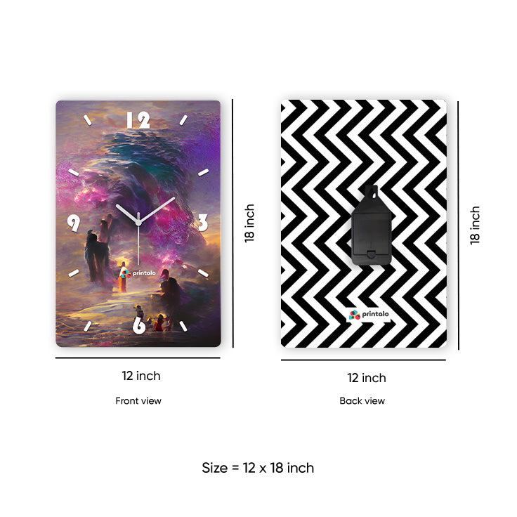 Cosmic Observatory Wall Clock