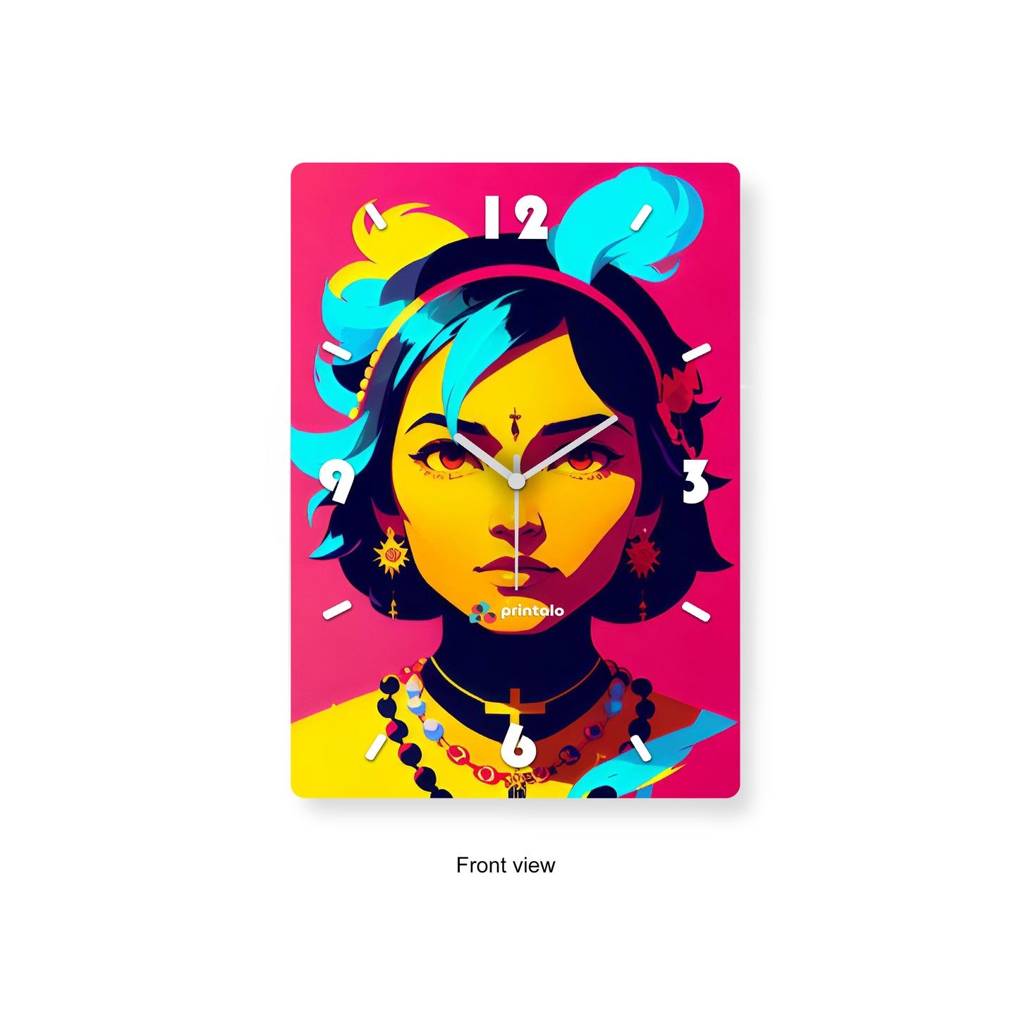Tribal Queens Wall Clock