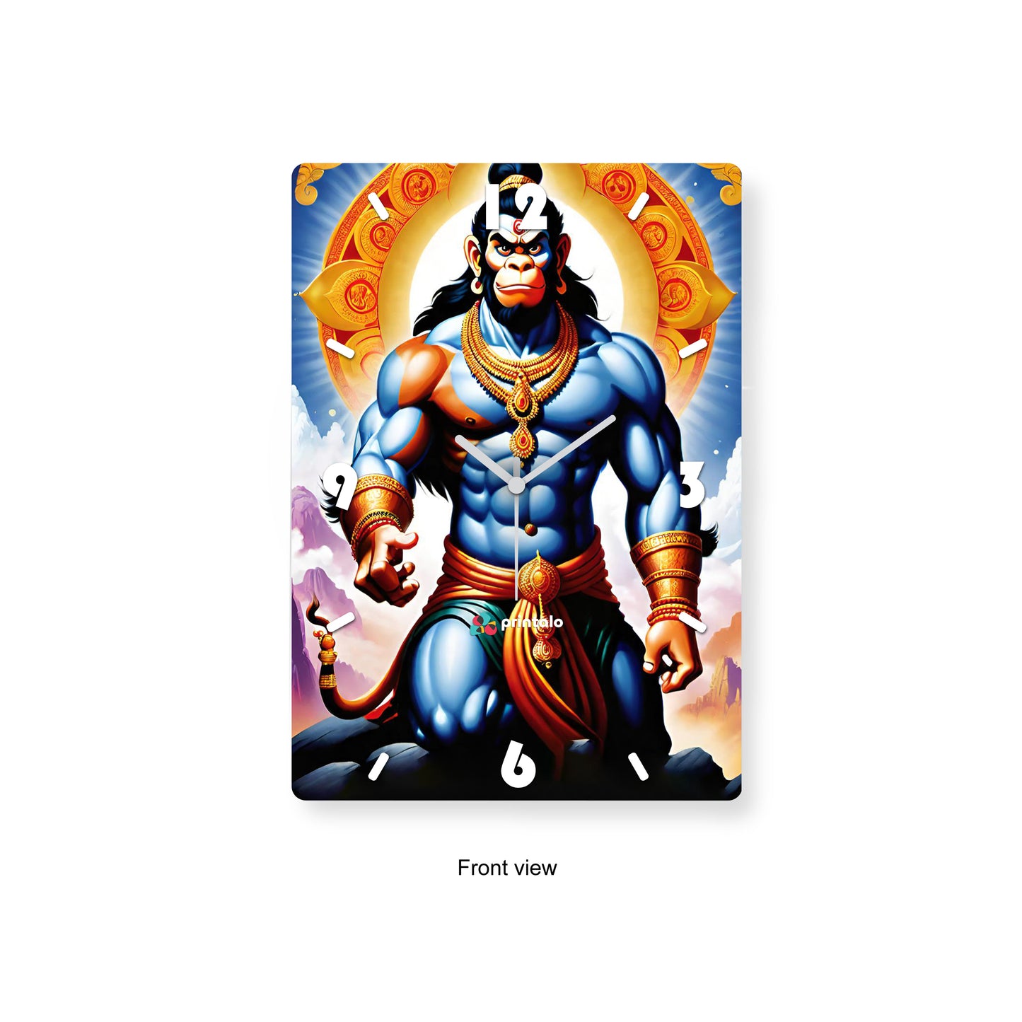 Hanuman the Sunrise Strength Wall Clock