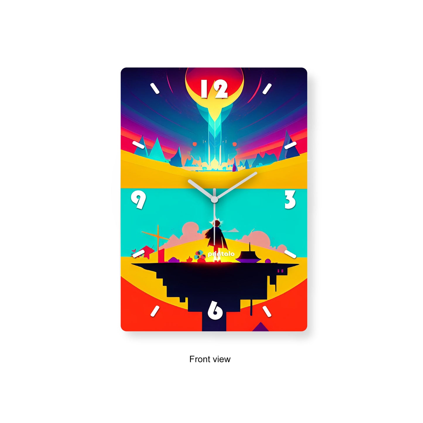 Golden Boy Wall Clock