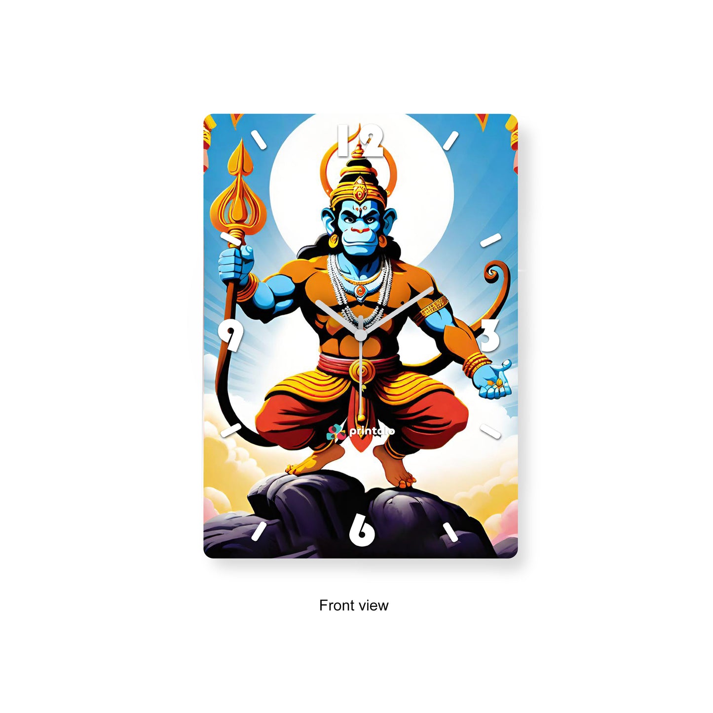 Mighty Hanuman Wall Clock