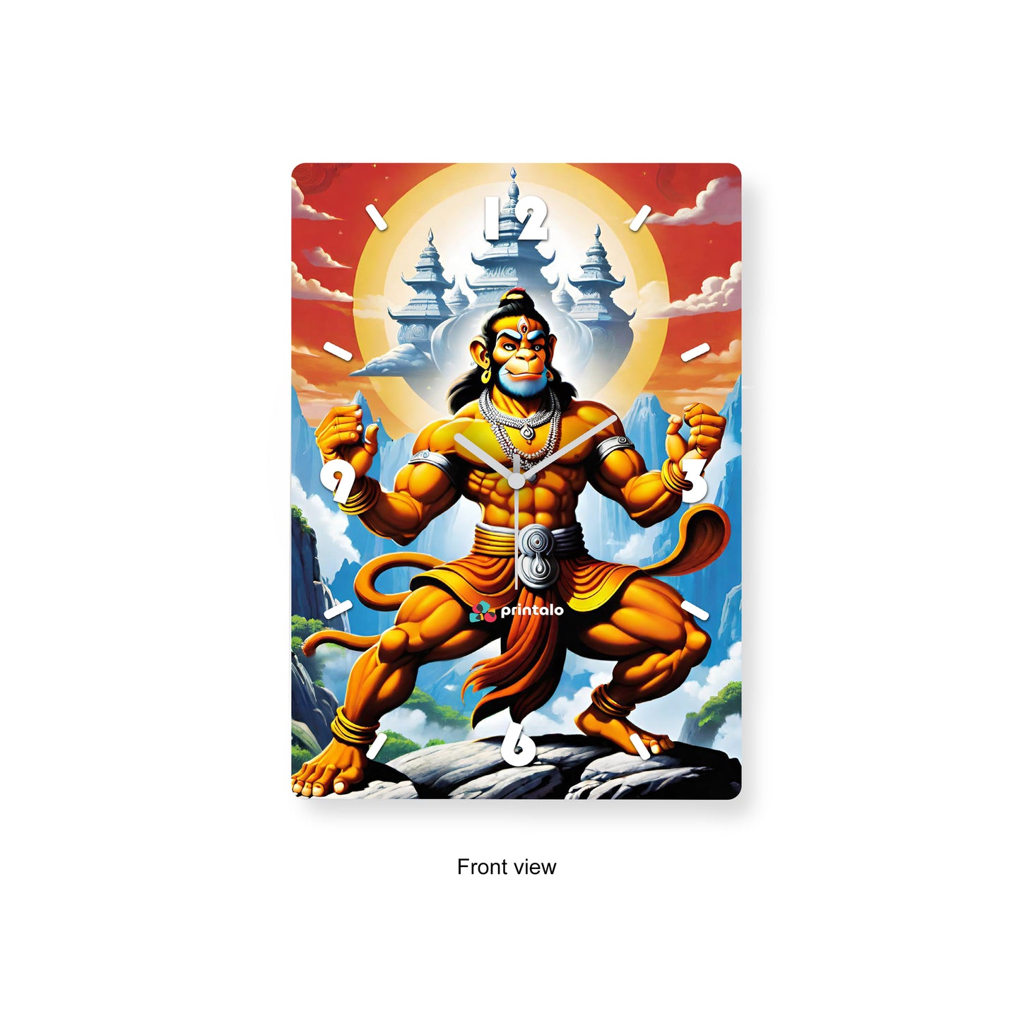 Hanuman’s Himalaya Wall Clock