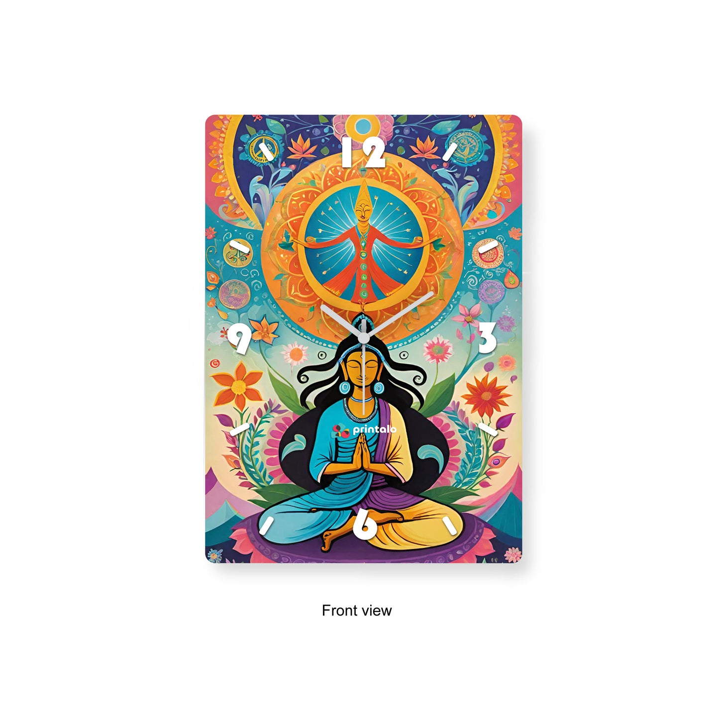 Cosmic Meditation Wall Clock