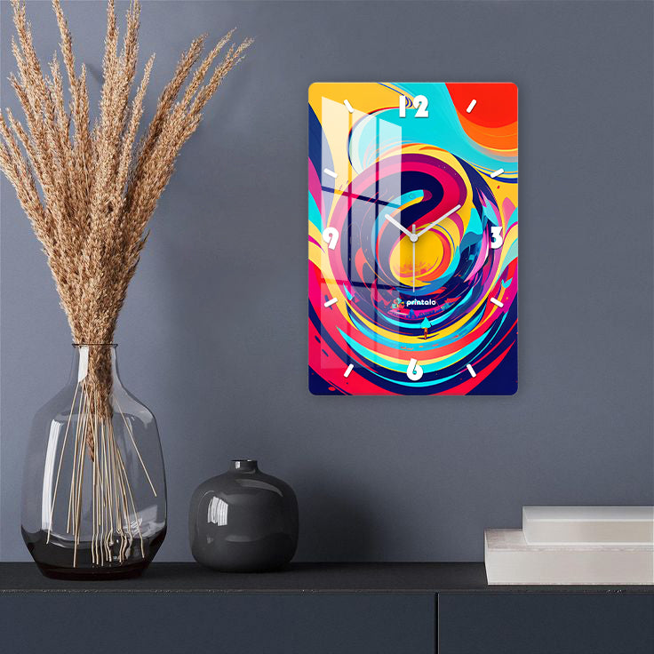 Liquid Dreams Wall Clock