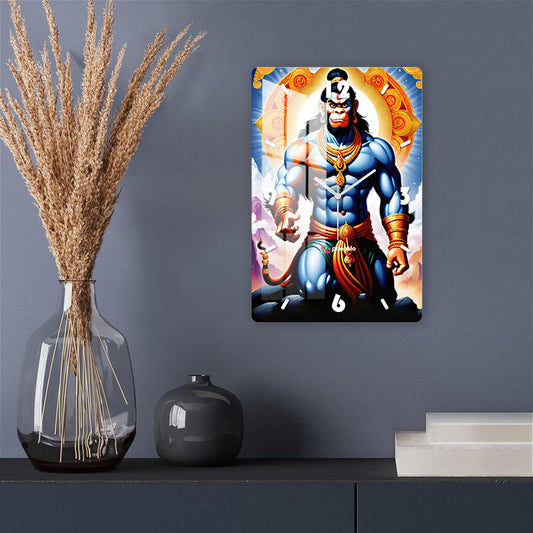 Hanuman the Sunrise Strength Wall Clock