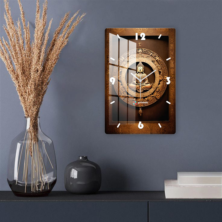 Designer Buddha Wall Clock