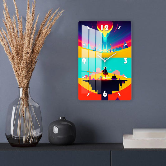 Golden Boy Wall Clock
