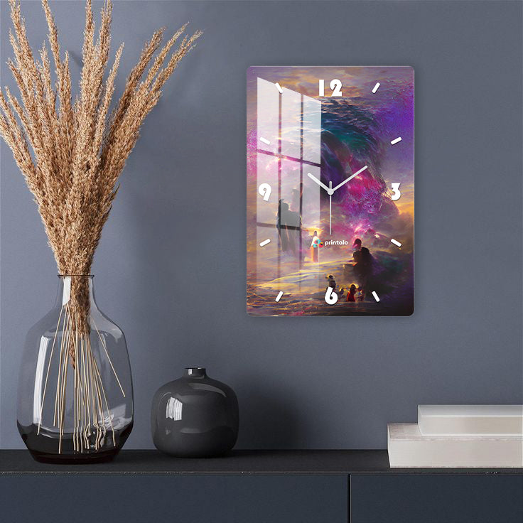 Cosmic Observatory Wall Clock