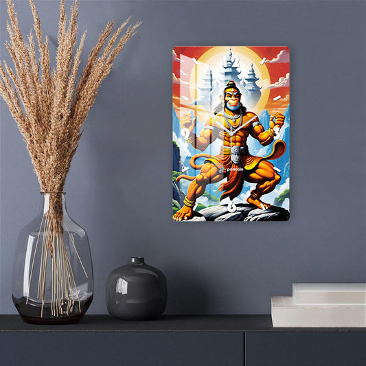 Hanuman’s Himalaya Wall Clock