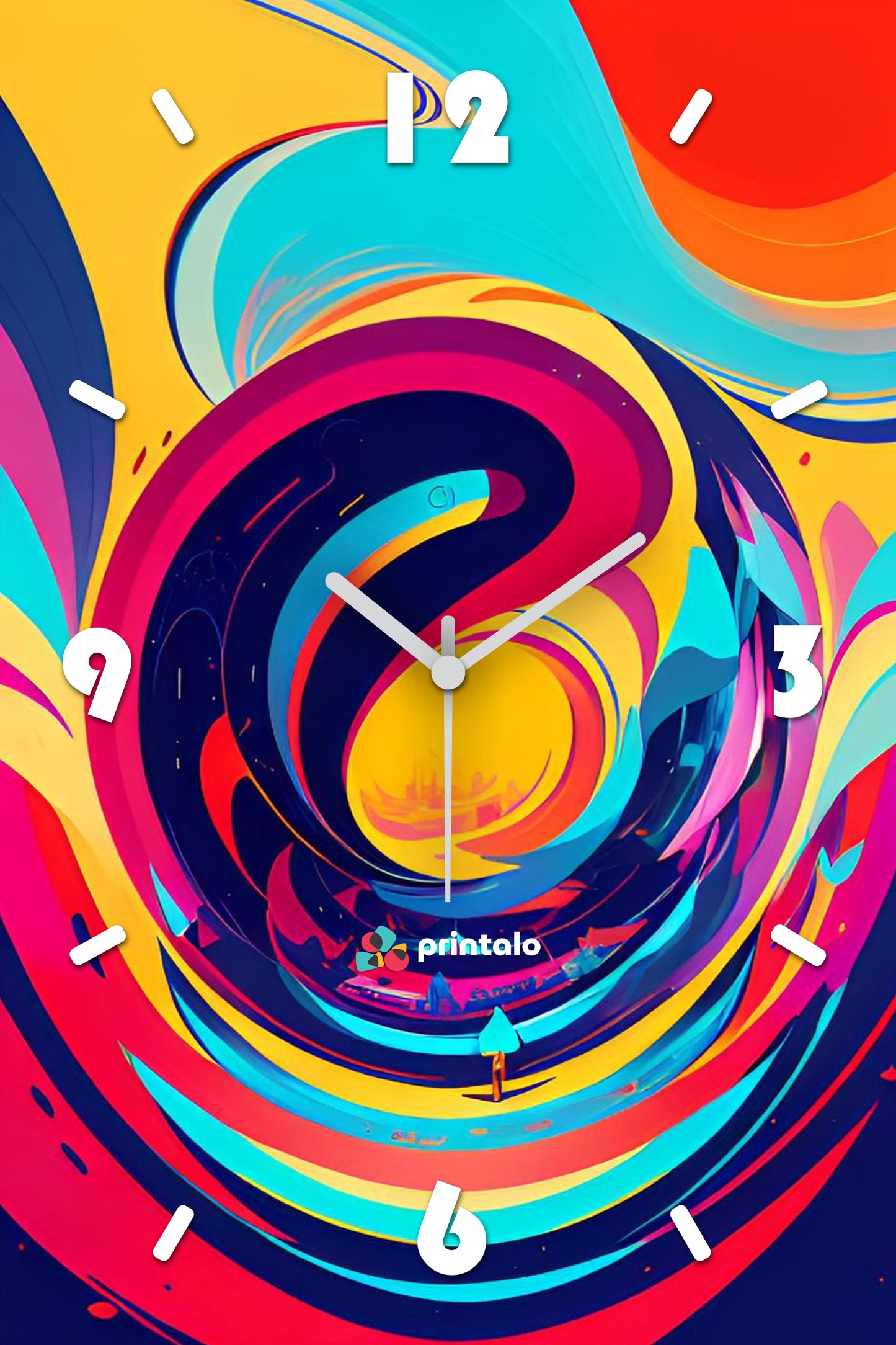 Liquid Dreams Wall Clock
