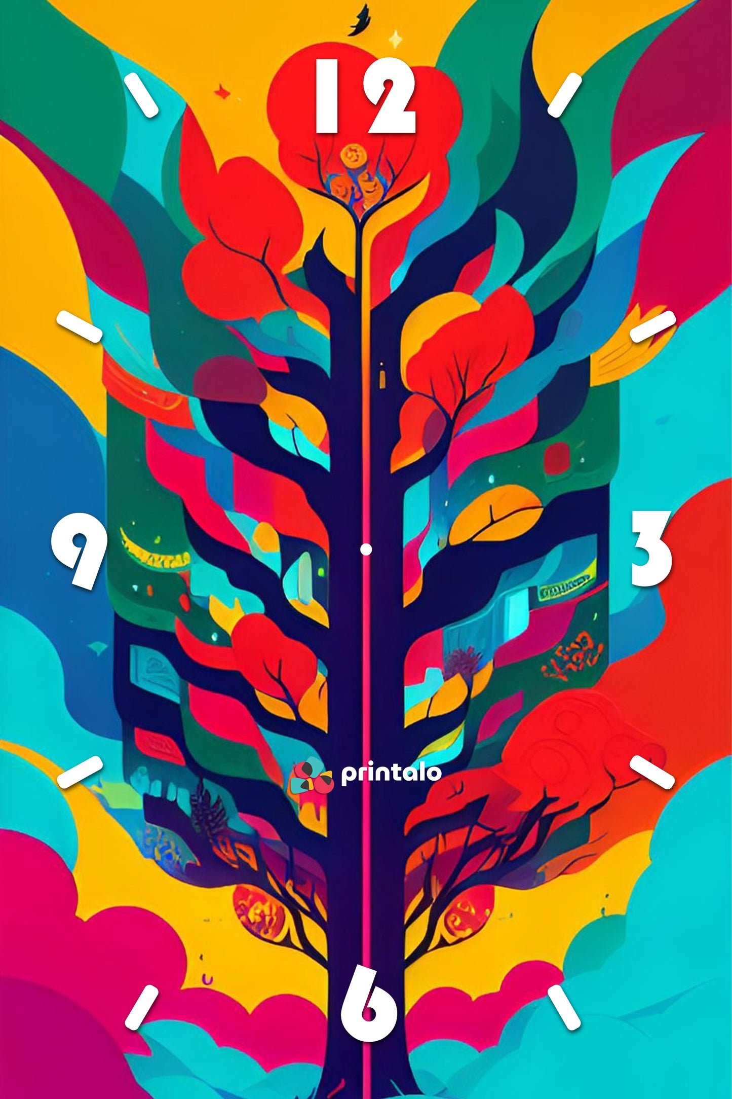 Tree of Life Wall Clock