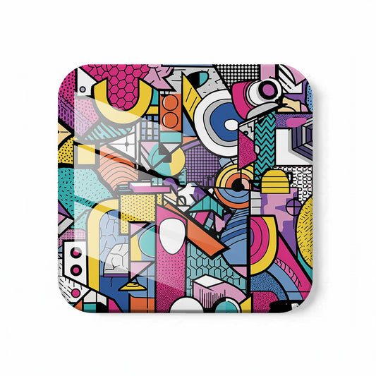 Postmodern Pattern Laboratory Coasters