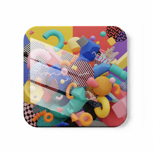 Dimensional Pop Art Chaos Coasters