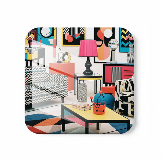Bold Pattern Living Space Coasters