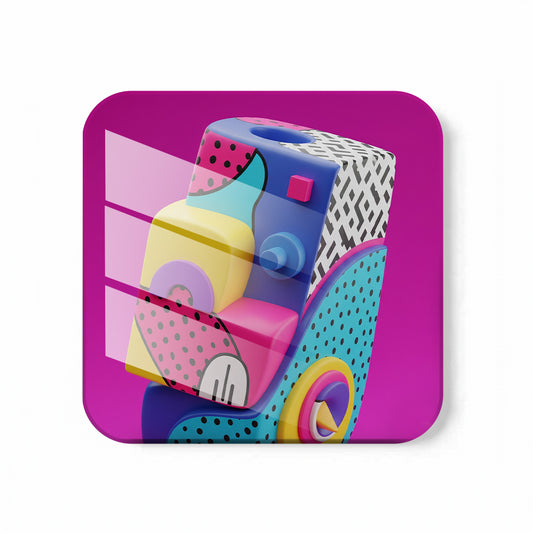 Neo-Pop Sculpture Coasters